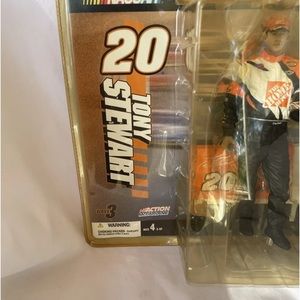 Tony Stewart Action McFarlane Figure Series 3 #20 Home Depot NASCAR Busch NIP